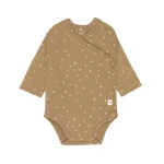Body z długim rękawem GOTS, Dots Curry / Lassig