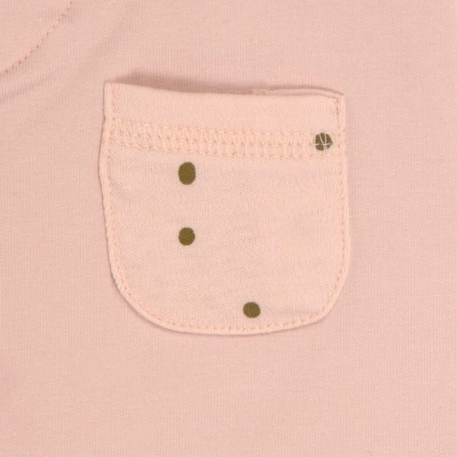 Spodenki niemowlęce - organic cotton, powder pink / Lassig