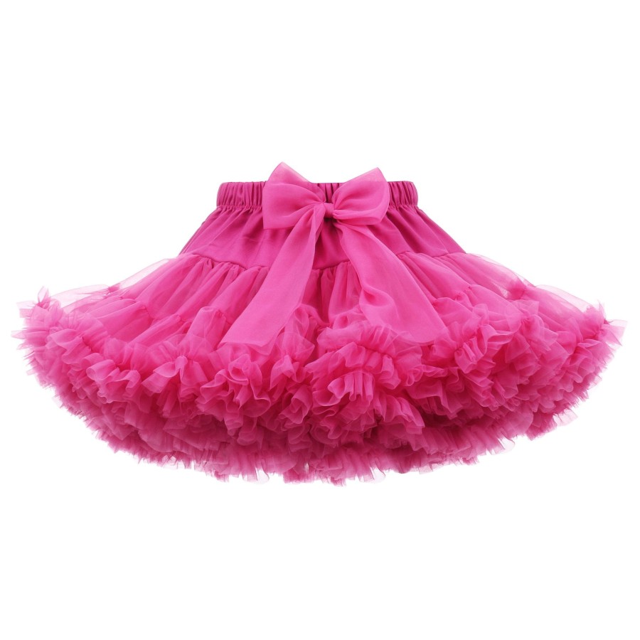 Spódnica Pettiskirt - Amarant RÓŻNE ROZMIARY / Manufaktura Falbanek