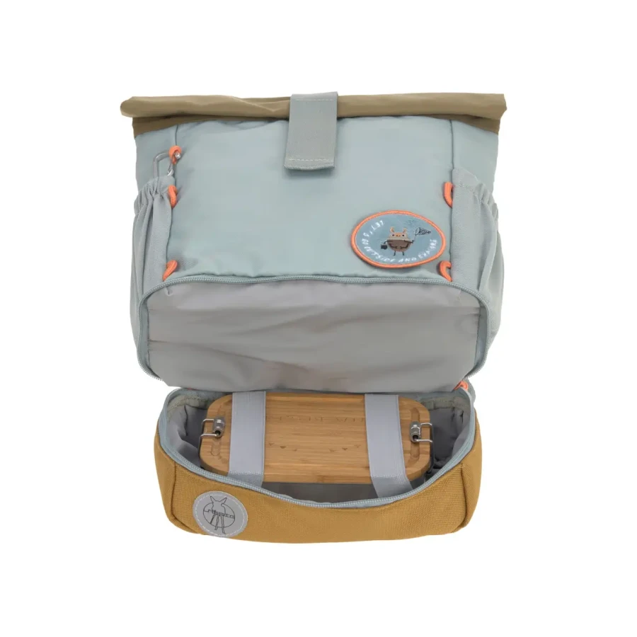 Plecak zwijany Mini Rolltop Nature, light blue / Lassig 1203037457