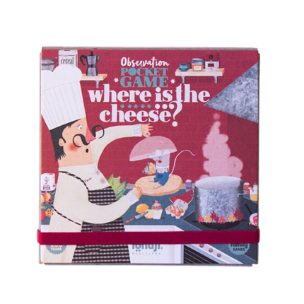 Gra obserwacyjna dla dzieci, Where is the Cheese? / Londji FG010