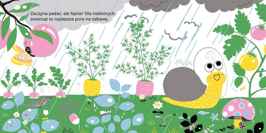 Niesamowity spacer. Deszcz. Akademia mądrego dziecka / HarperCollins