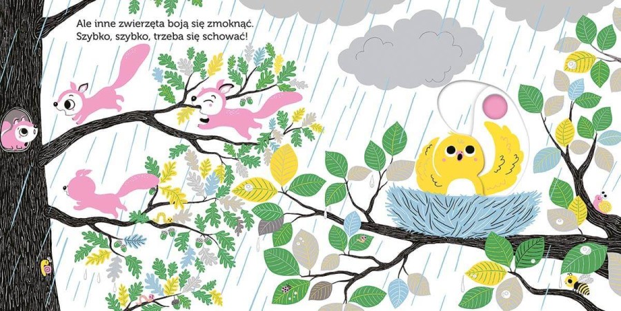 Niesamowity spacer. Deszcz. Akademia mądrego dziecka / HarperCollins