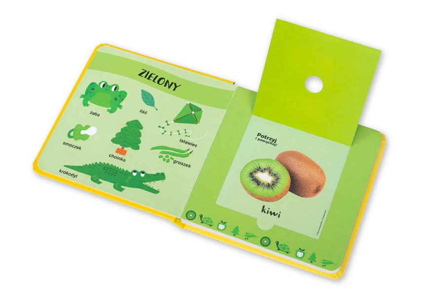 Pierwsze zapachy. Moja pachnąca książeczka z kolorami. Akademia mądrego dziecka / HarperCollins