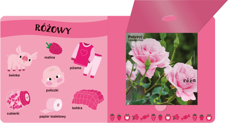 Ogród. Moja pachnąca książeczka z kolorami. Akademia mądrego dziecka / HarperCollins