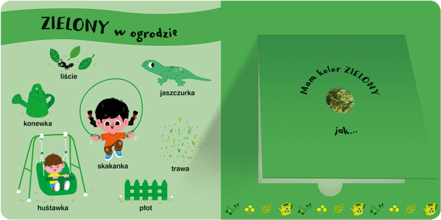 Mój dzień. Moja pachnąca książeczka z kolorami. Akademia mądrego dziecka / HarperCollins