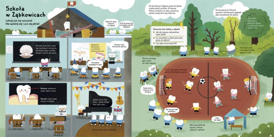 Między nami ząbkami. Akademia Mądrego Dziecka / HarperCollins