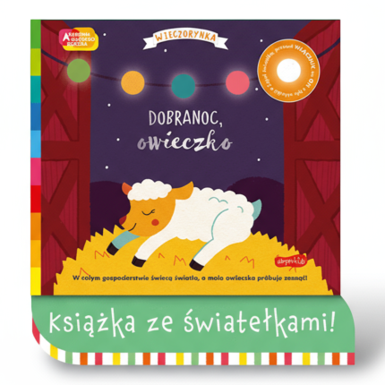 Dobranoc, owieczko. Akademia mądrego dziecka. Wieczorynka / HarperCollins