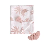 Bambusowy kocyk otulacz 80×100 – coral dream / Bolo