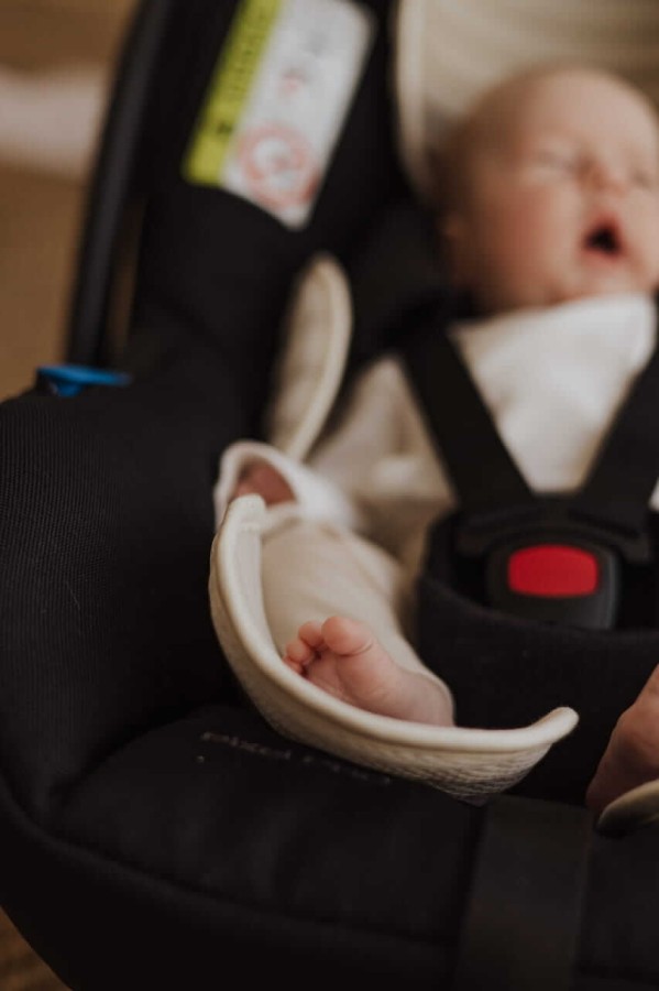 Wkładka antypotowa do fotelika - sand / Sleepee