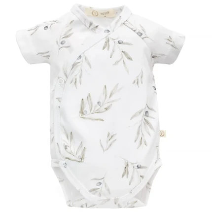 Body organic cotton krótki rękaw - OLIVES / YOSOY