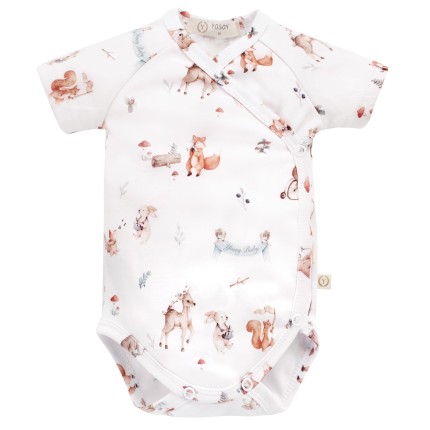 Body organic cotton krótki rękaw - FOREST FRIENDS / YOSOY