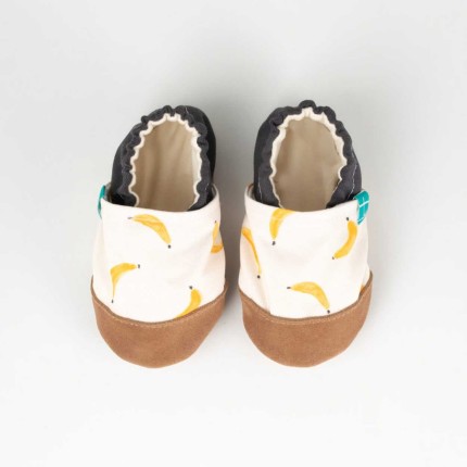 Kapcie do domu, żłobka, przedszkola - Go Bananas Yellow / TITOT