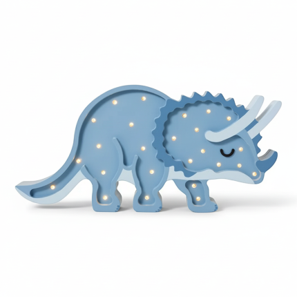 Lampa Little Lights Triceratops JURASSIC NAVY / Little Lights