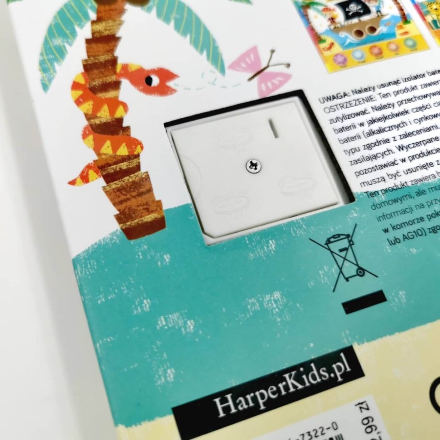 Przyjęcie u piratów! Akademia Mądrego Dziecka. Zabawy z dźwiękiem / HarperCollins