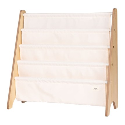 Stojak na Książki Recycled Solid Cream / 3 Sprouts