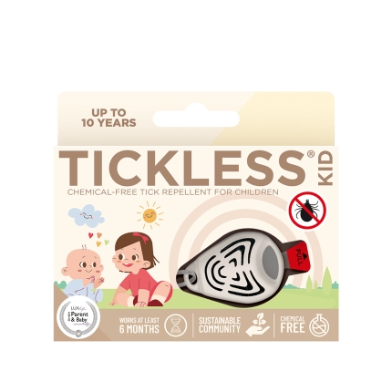 Ultradźwiękowe urządzenie chroniące przed kleszczami TICKLESS® Kid Beige