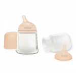 Zestaw startowy ZERO ZERO z butelką ze smoczkiem o regulowanym przepływie 180 ml / Suavinex