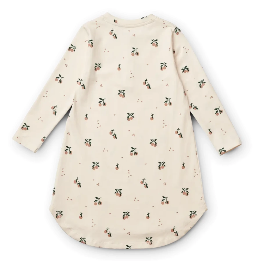 Koszula nocna Alva - Peach, Sea shell mix / Liewood