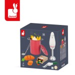 Zestaw do gotowania zupy z drewnianym blenderem i akcesoriami 3+ / Janod J06634