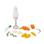 Zestaw do gotowania zupy z drewnianym blenderem i akcesoriami 3+ / Janod J06634