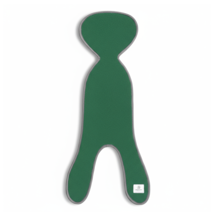 Wkładka antypotowa do fotelika G0 z wełny merino 0-13 kg - szmaragdowa / Simple Wool