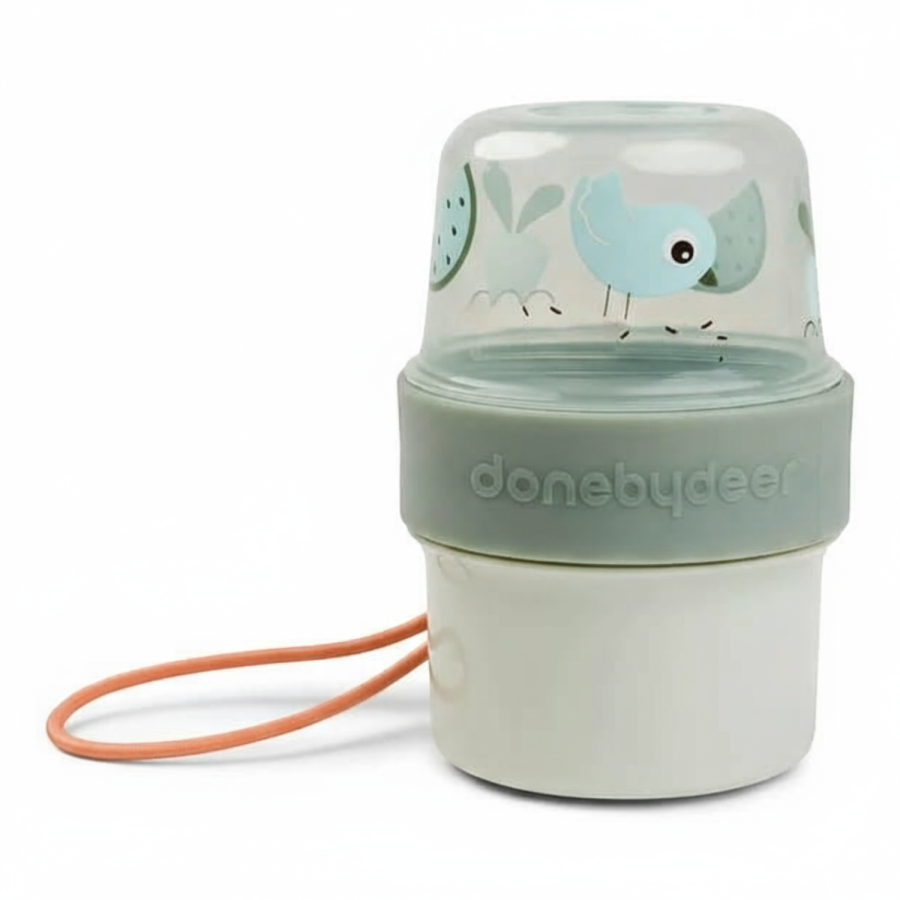 Dwustronny pojemnik na przekąski - Birdee Green / Done by Deer