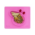 Silikonowa miseczka z podkładką 2w1 Peppa Pig™ różowa / EZPZ