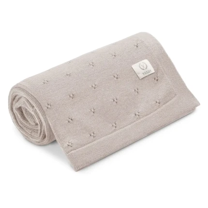 Koc bawełniany PARIS - light beige / YOSOY