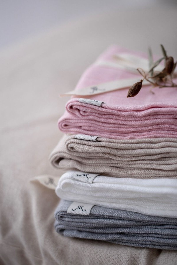 Bambusowa pieluszka muślinowa 65x65 beige / My Memi