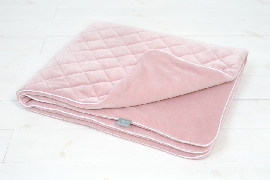 Kocyk Welurowy z poduszką Royal Baby Pink / Sleepee