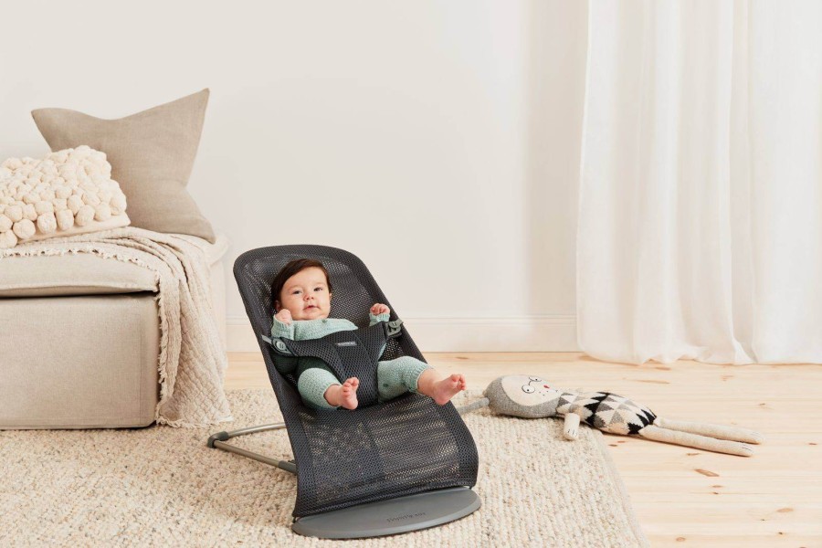 BABYBJORN - leżaczek BLISS MESH - Antracyt