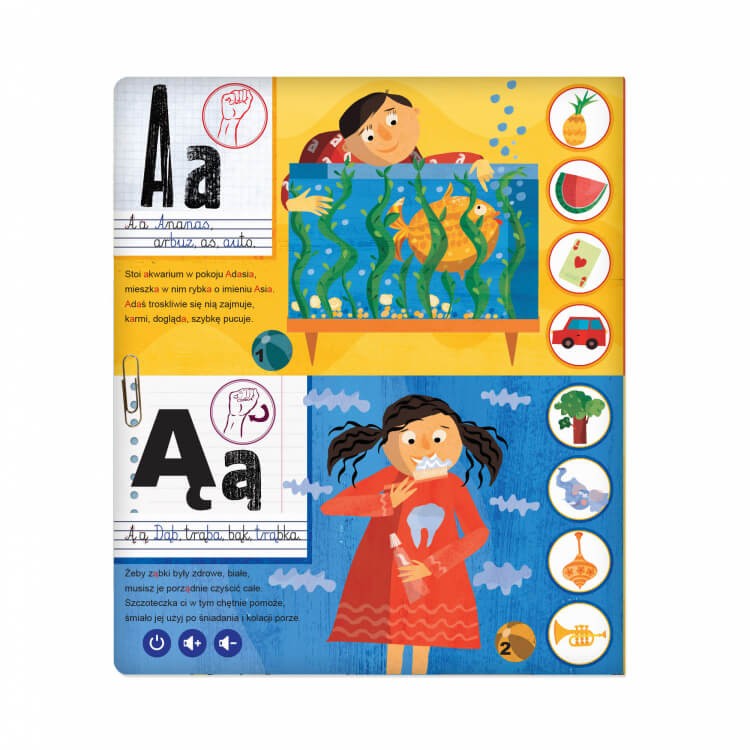 Książka Moje pierwsze literki / Czytaj z Albikiem