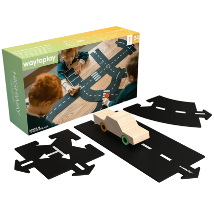 Gumowe tory do układania - Highway Car Edition / WayToPlay