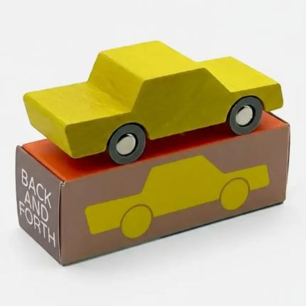 Drewniany samochodzik - Yellow / WaytoPlay