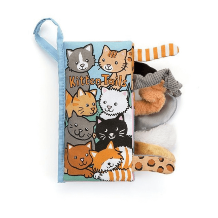 Książeczka Kitten z ogonkami 21cm / Jellycat BK444KTN