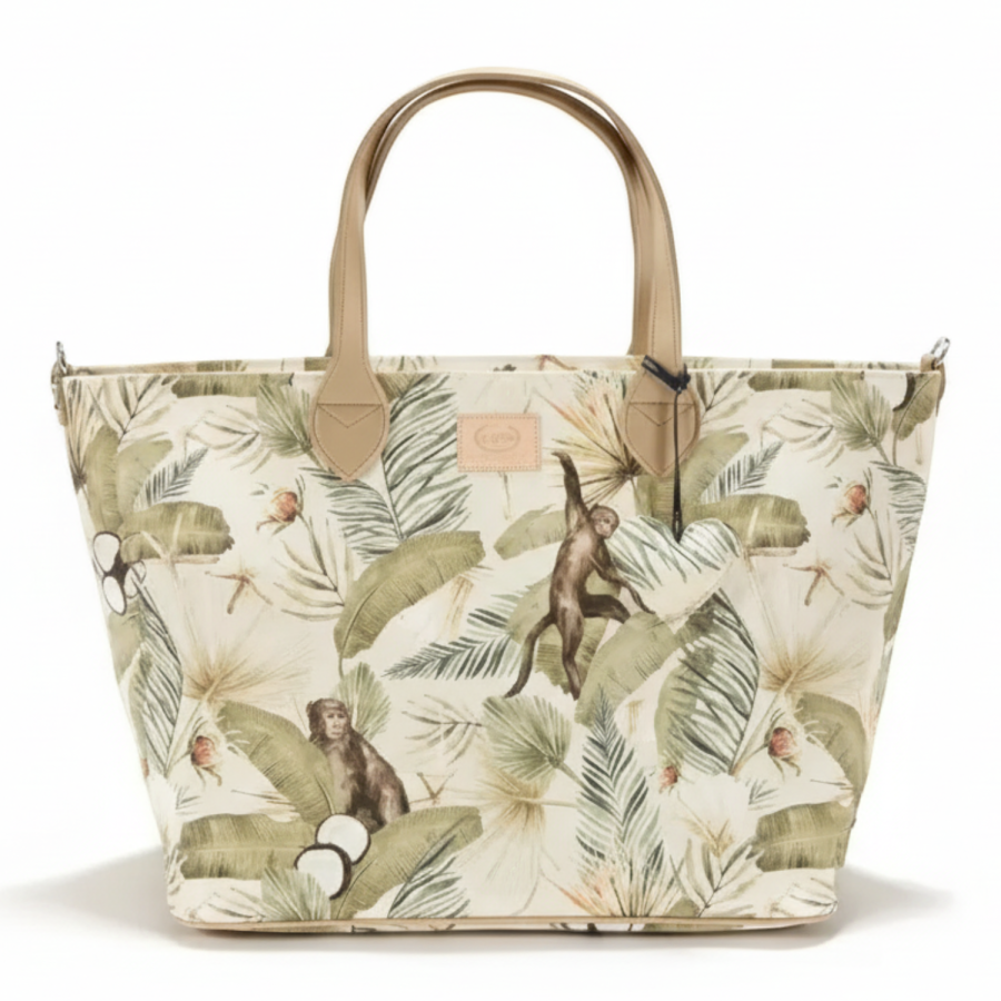Torba dla mamy M - FEERIA PREMIUM ZIP - BOHO COCO / La Millou