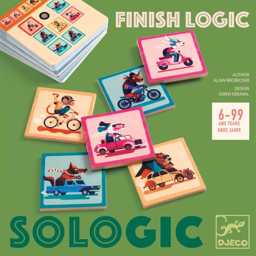 Gra logiczna SoLogic - WYŚCIG / Djeco DJ08540