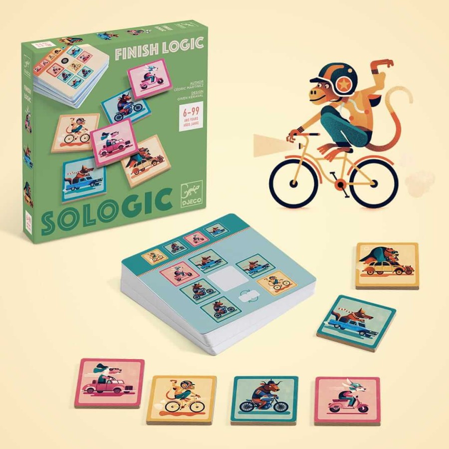 Gra logiczna SoLogic - WYŚCIG / Djeco DJ08540