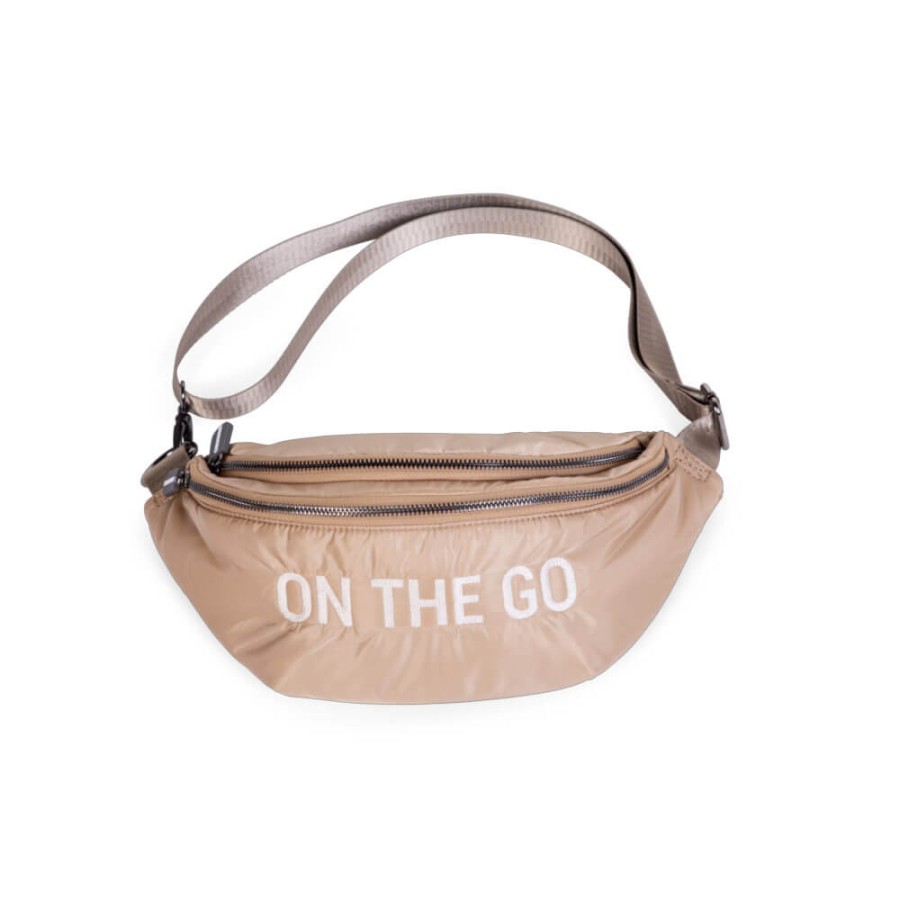 Nerka Banana Bag Pikowana Beżowa / Childhome CWBANAPBE