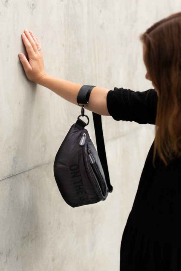 Nerka Banana Bag Pikowana Czarna / Childhome CWBANAPBL