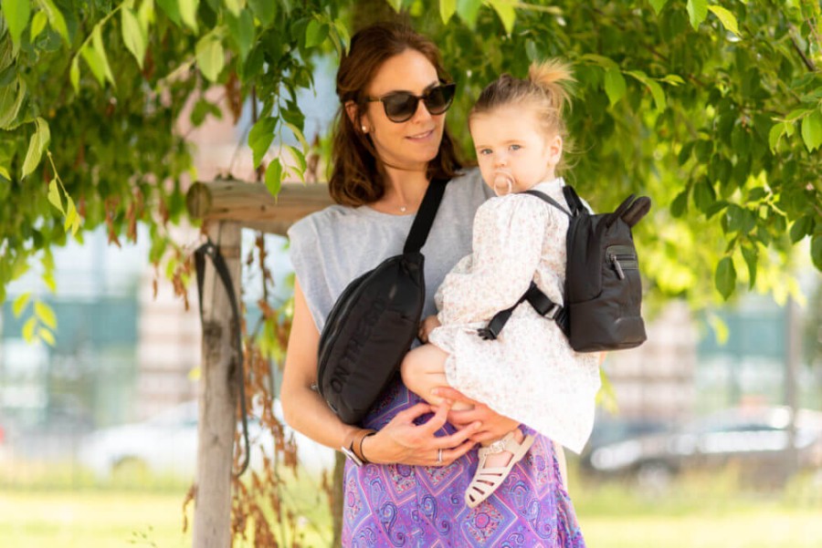 Nerka Banana Bag Pikowana Czarna / Childhome CWBANAPBL