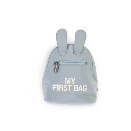 Plecak dziecięcy My First Bag Szary błękit / Childhome CWKIDBGR