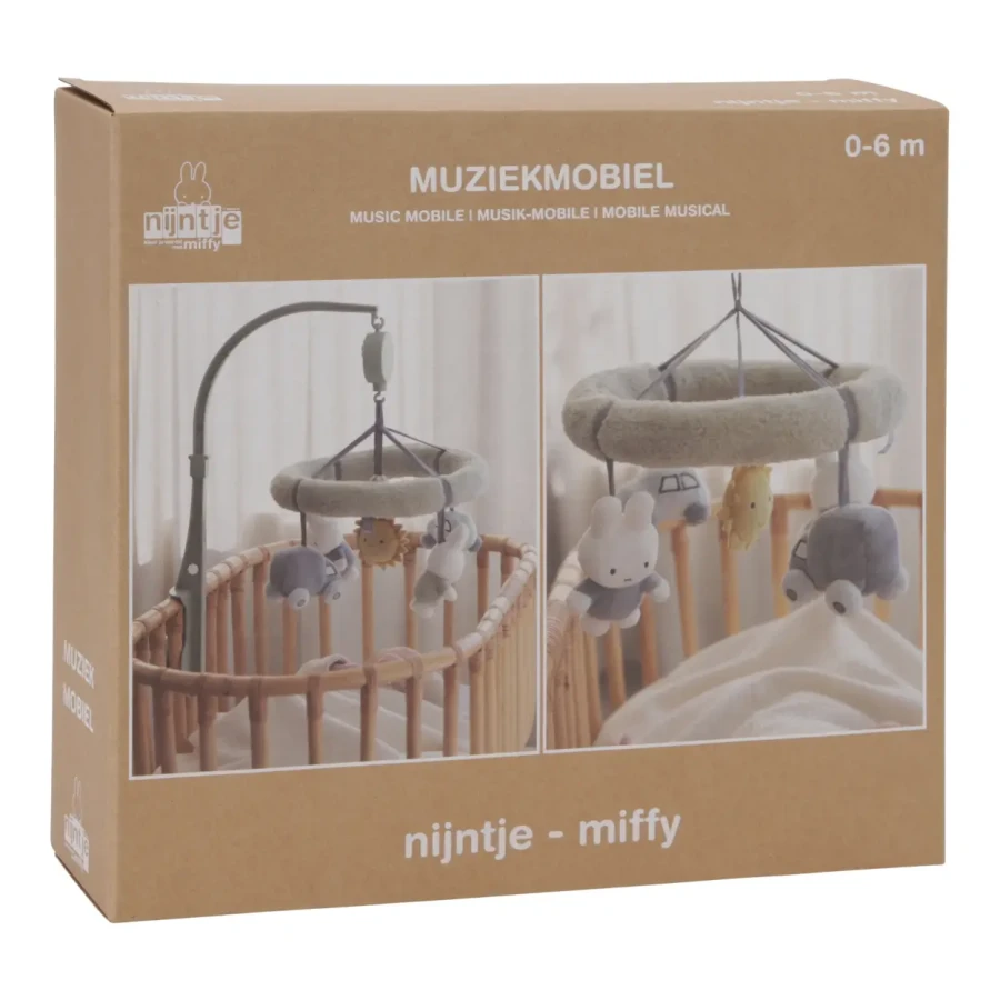 Miffy Karuzela do łóżeczka Fluffy Blue / Tiamo NIJN932