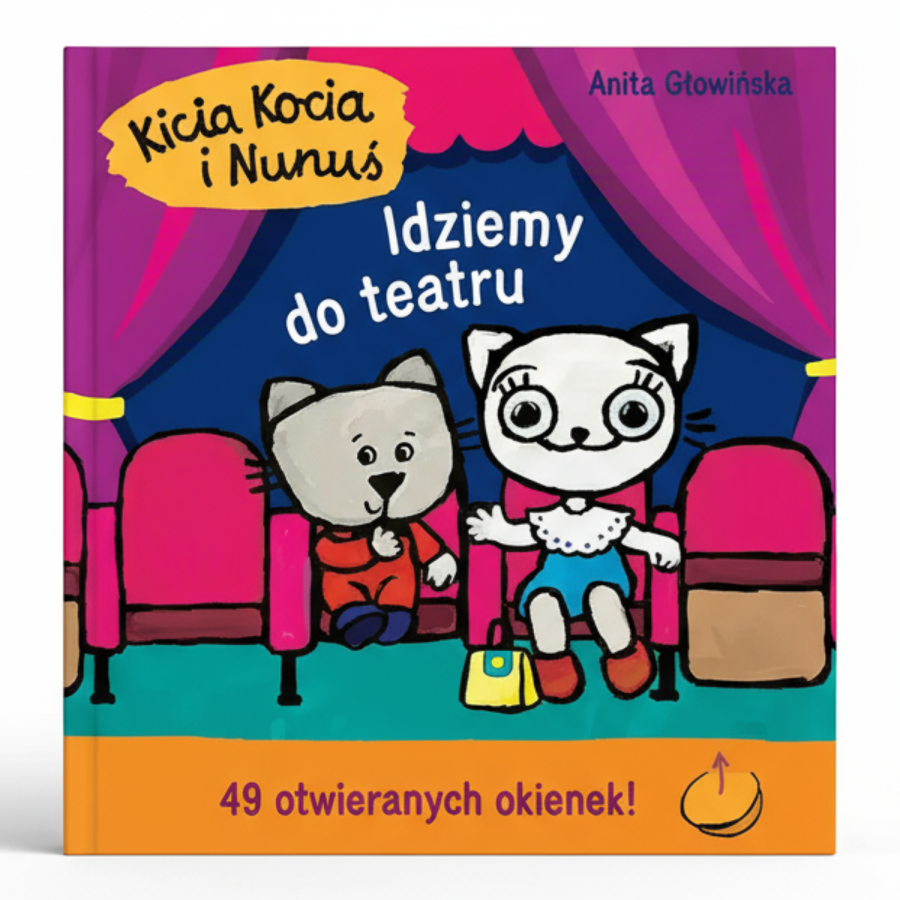 Kicia Kocia i Nunuś. Idziemy do teatru / Wydawnictwo Media Rodzina