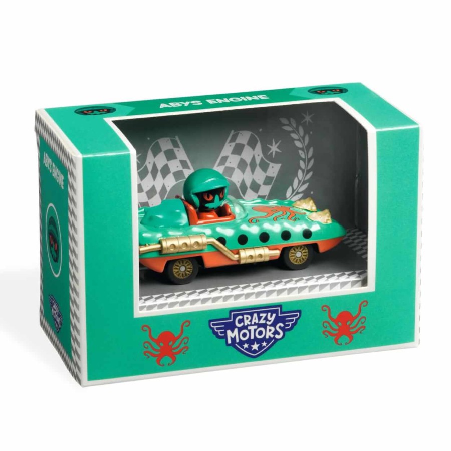 Autko CRAZY MOTORS - ABYS ENGINE / Djeco DJ05493