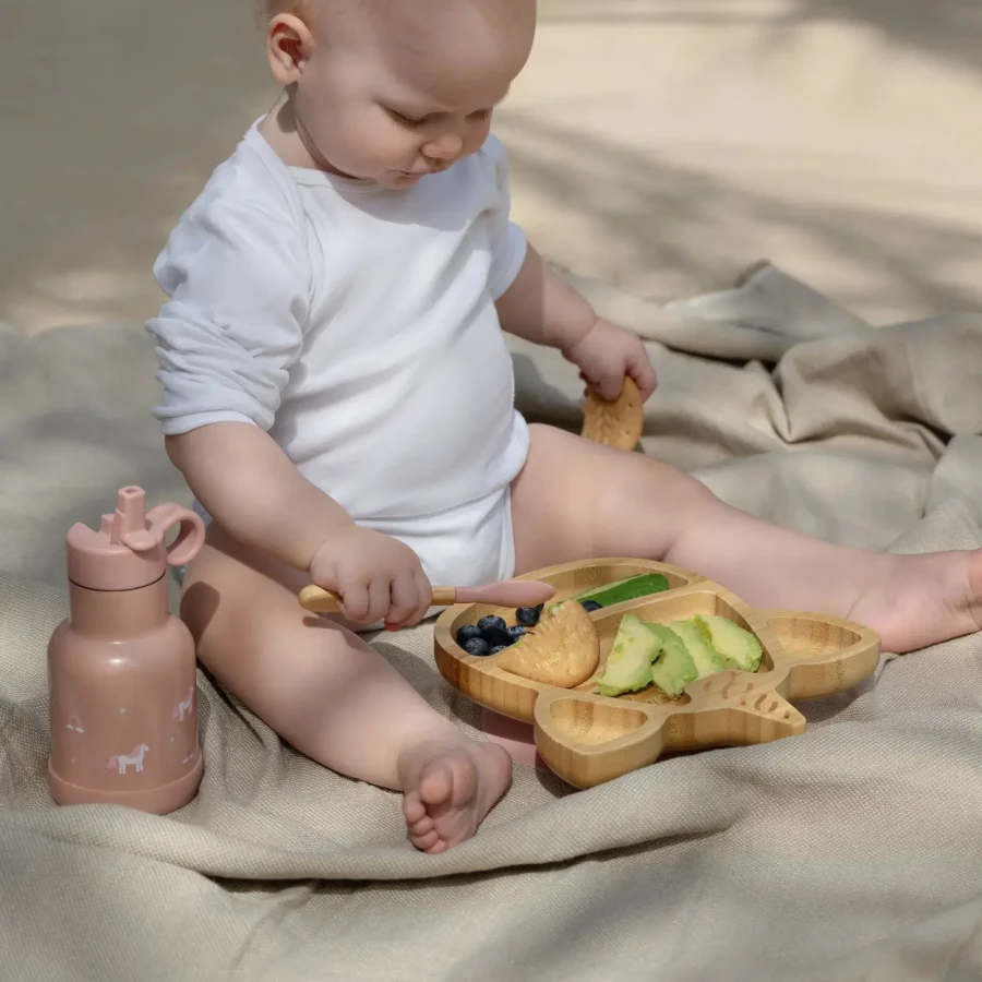 Butelka termiczna ze stali nierdzewnej 250ml - Unicorn / Citron