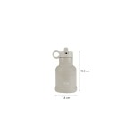 Butelka termiczna ze stali nierdzewnej 250ml - Dino / Citron