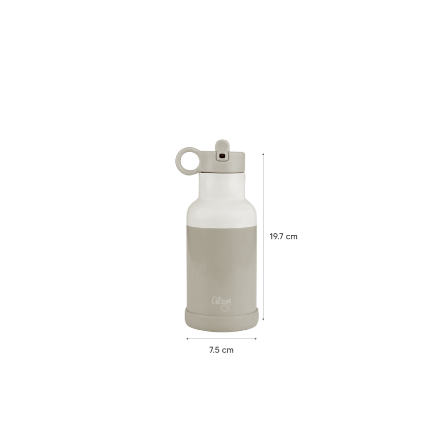 Butelka termiczna ze stali nierdzewnej 350ml - Lemon / Citron