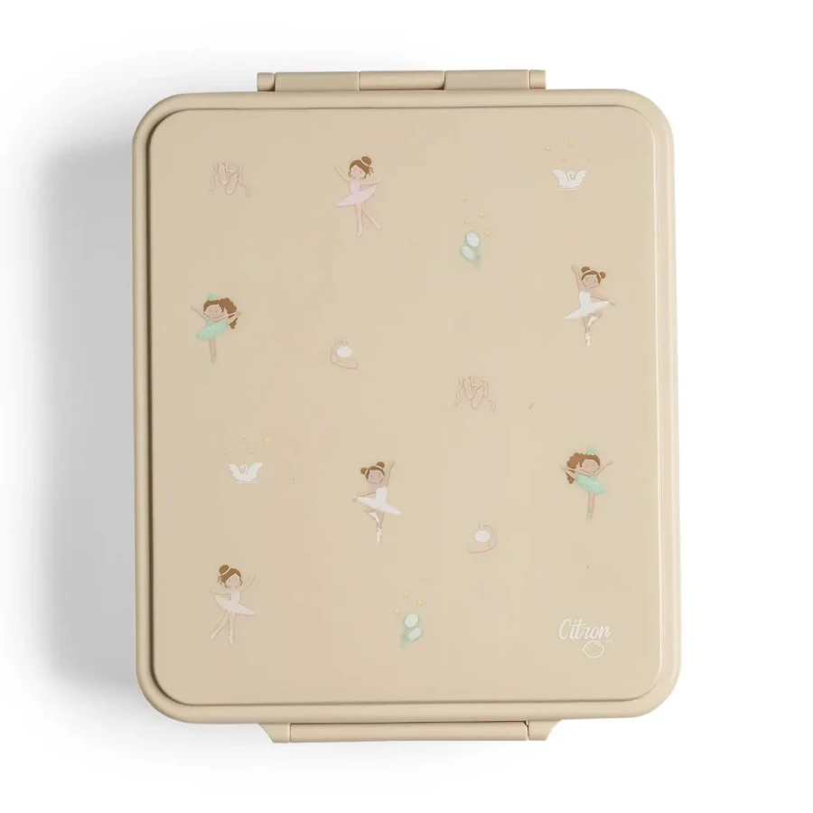 Grand lunch box z termosem - Ballerina / Citron